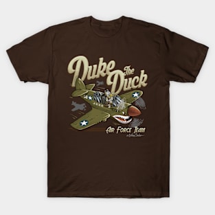 Duke the Duck flying T-Shirt